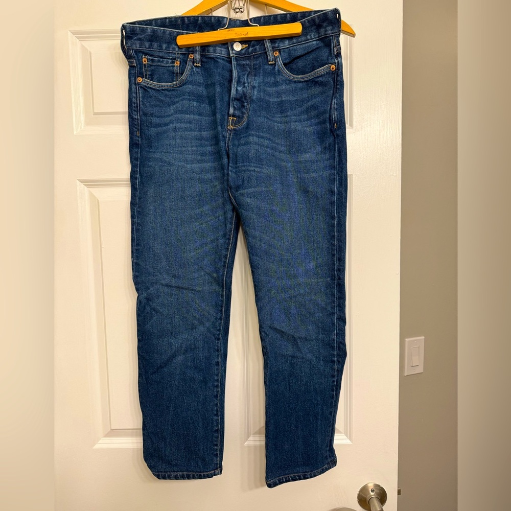 Buck Mason 33x29 Slim Stretch Jeans